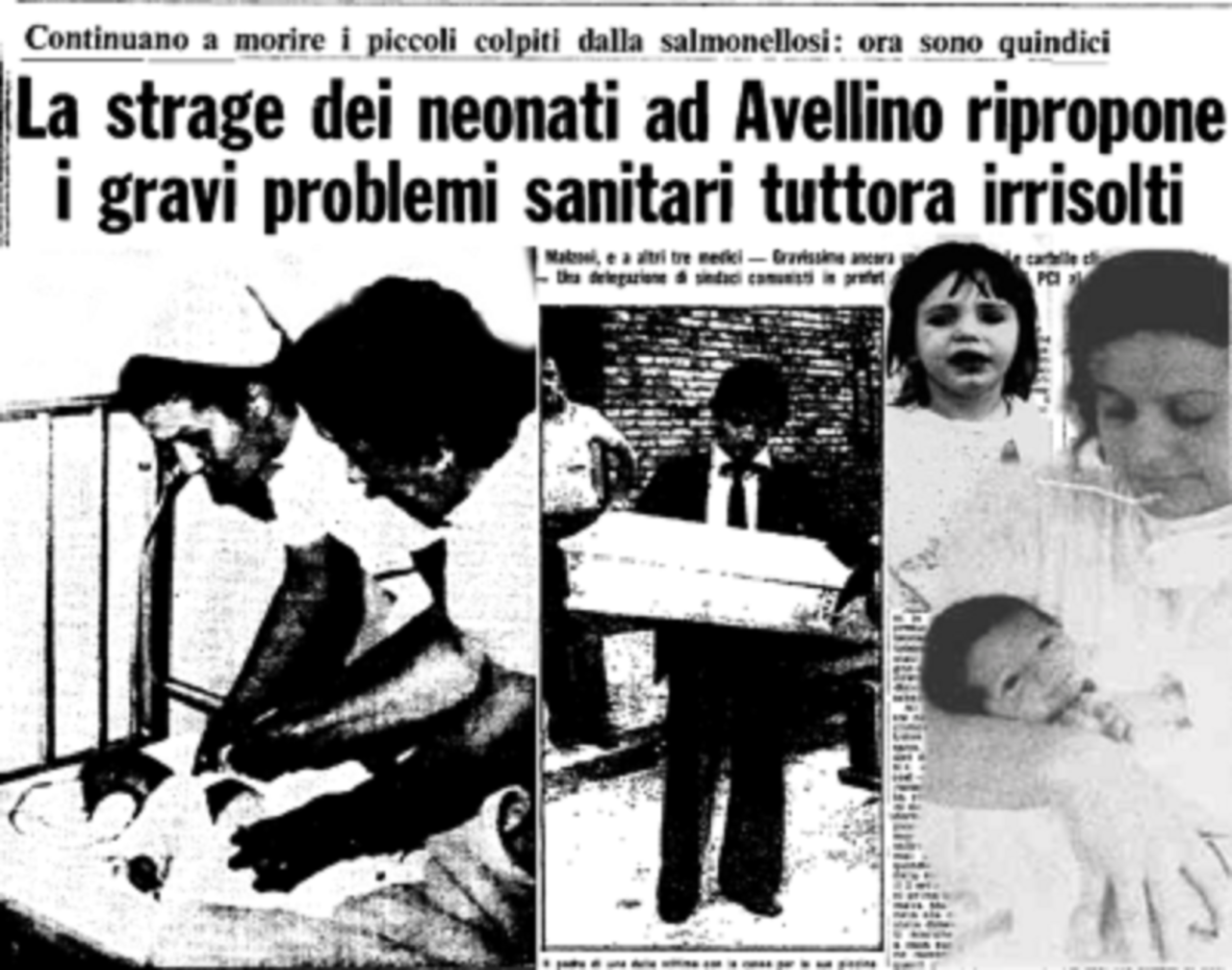 Tra passato e presente: l’epidemia di salmonella del 1975. Il caso Avellino
