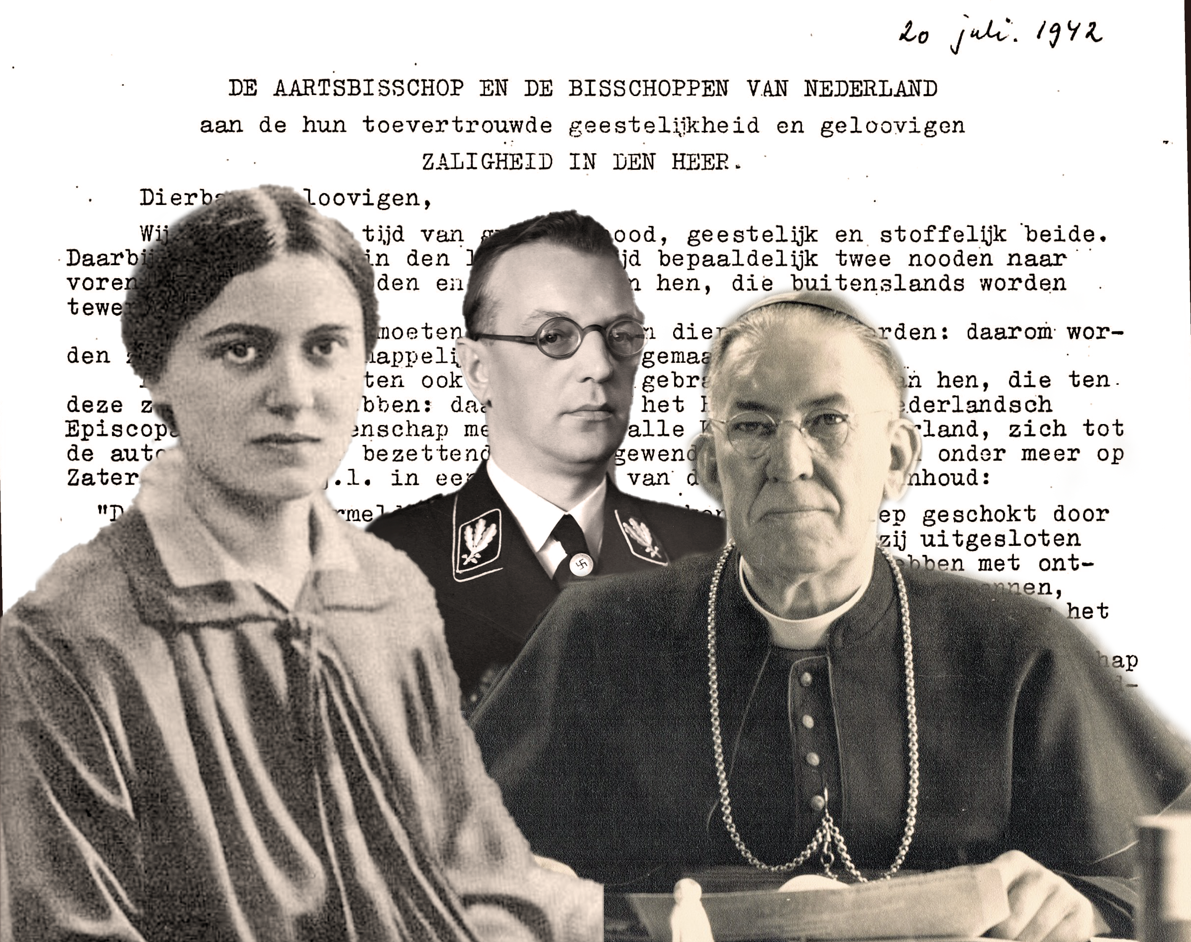 Edith Stein e la lettera di protesta dell’episcopato olandese