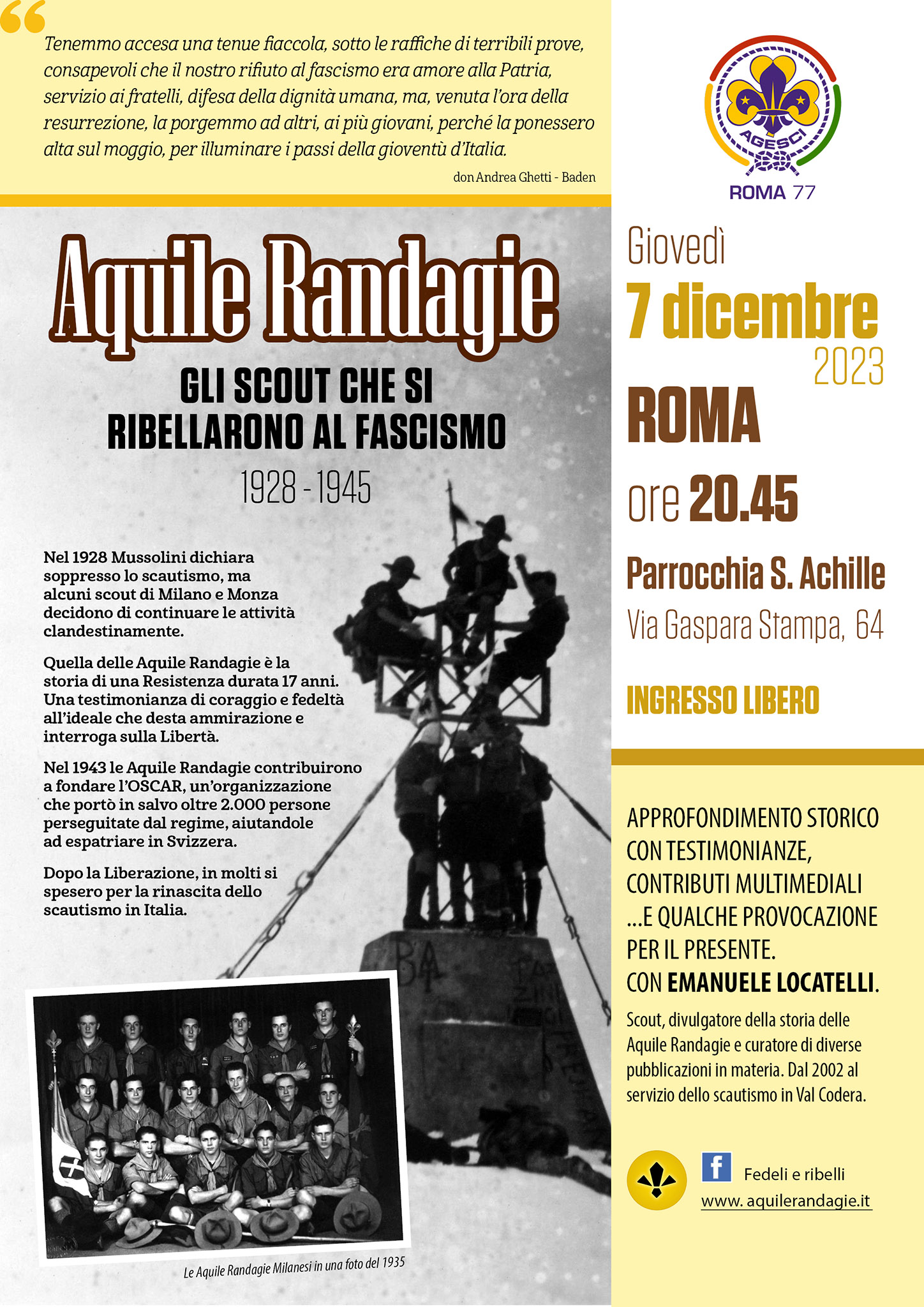 Gruppo scout Agesci Roma 77